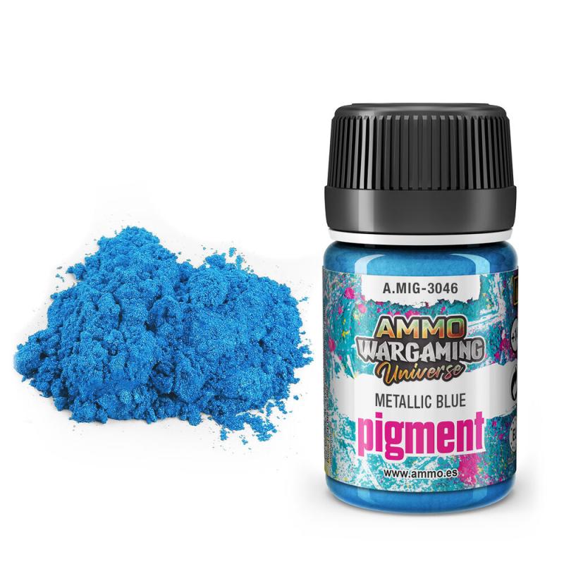 Pigment Metallic Blue von AMMO by MIG Jimenez