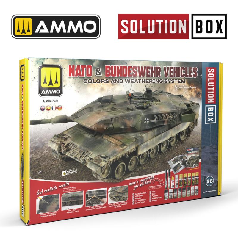 SOLUTION BOX 26 - Nato & Bundeswehr Fahrzeuge von AMMO by MIG Jimenez