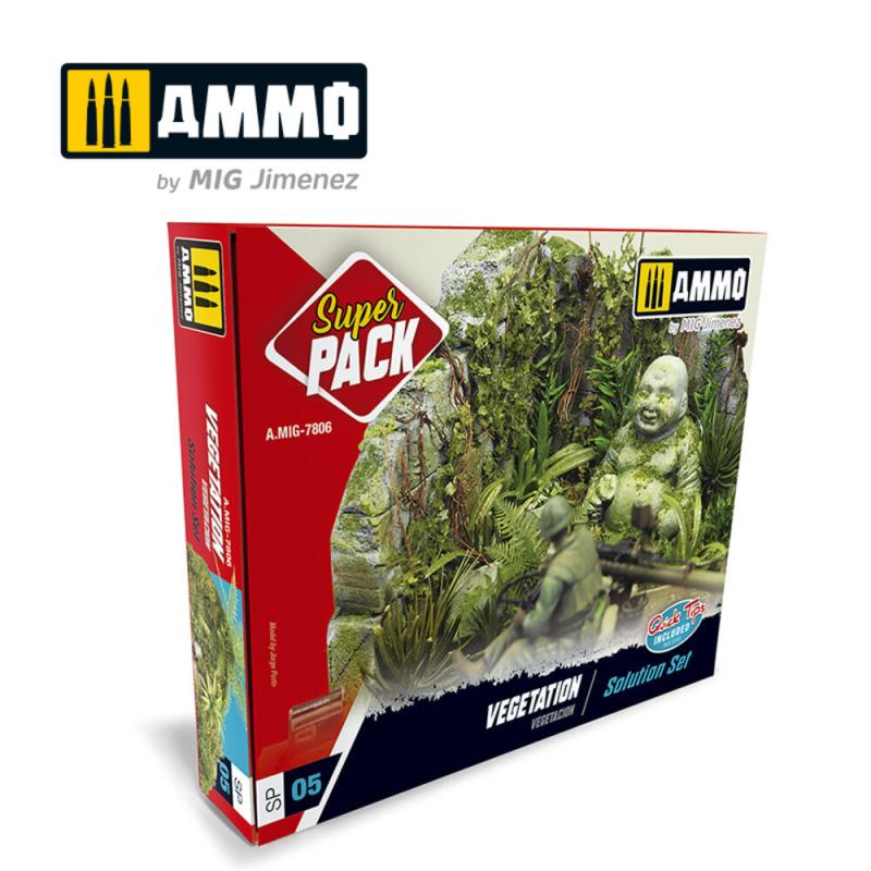 SUPER PACK Vegetation von AMMO by MIG Jimenez