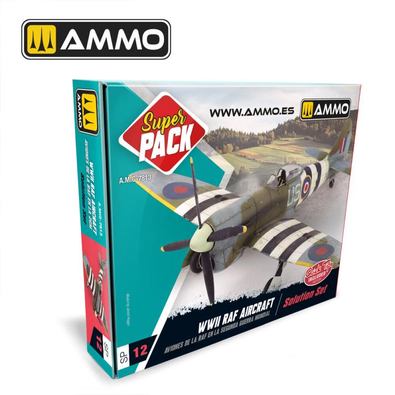 Super Pack - WWII RAF Aircraft von AMMO by MIG Jimenez