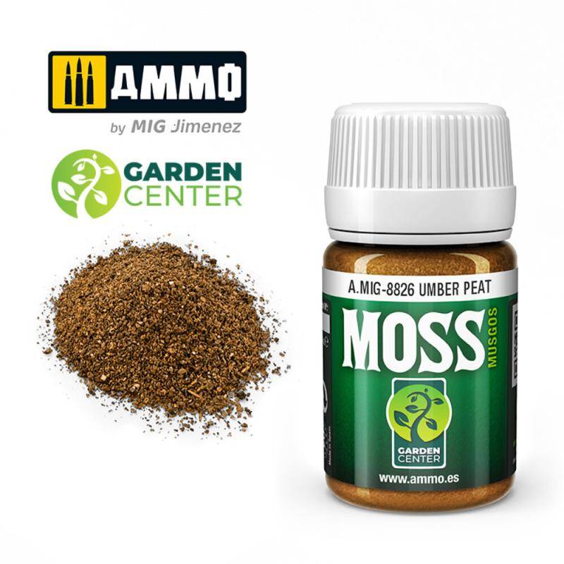 Umber Peat MOSS von AMMO by MIG Jimenez