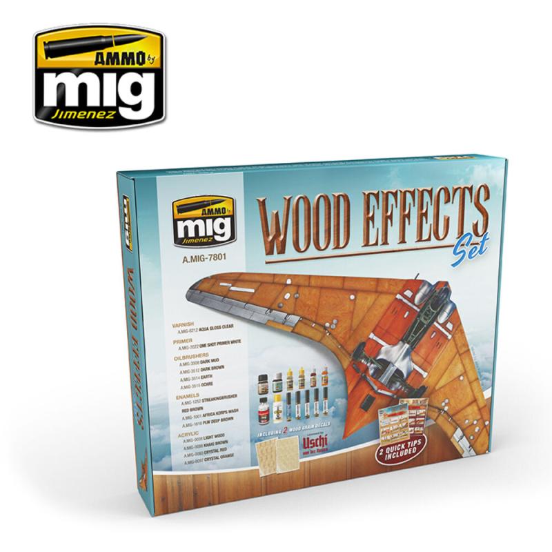 Wood Effects Set von AMMO by MIG Jimenez