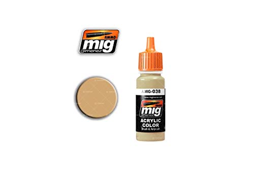 Ammo MIG-0038 Helle Holz-Acrylfarben (17 ml), Mehrfarbig von Mig Jimenez