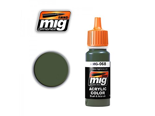 AMMO MIG-0068 IDF Grüne Acrylfarben (17 ml), Mehrfarbig von Mig Jimenez