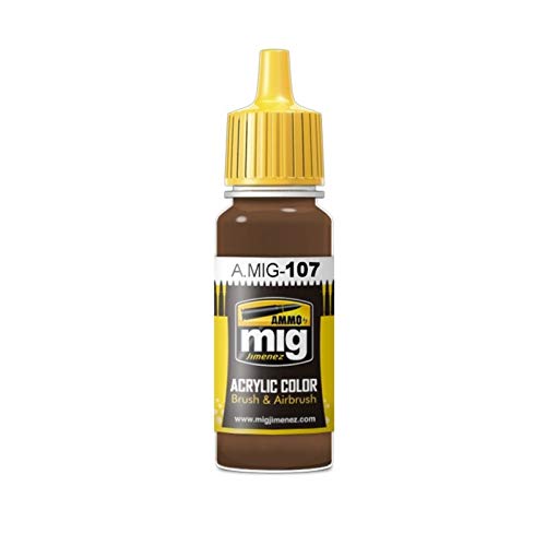 Ammo MIG-0107 Earth waschbare Farben, 17 ml, Mehrfarbig von Mig Jimenez