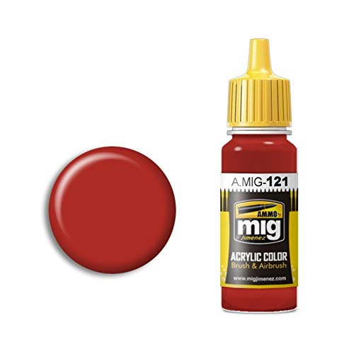 AMMO MIG-0121 Acrylfarben in Blutrot, 17 ml, Mehrfarbig AMMO MIG-0121 Acrylfarben in Blutrot, 17 ml, Mehrfarbig von AMMO