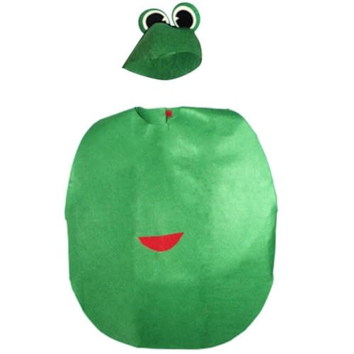 AMOYER Lustiges Froschkostüm Für Erwachsene, Unisex-froschkostüm Hut Für Halloween-party, Kostüm, Cosplay, Kostüme, Requisiten von AMOYER