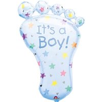 AMSCAN 07688 01 It's a Boy Folienballon, hellblau, 58 x 82 cm von AMSCAN®