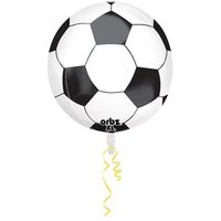 AMSCAN 3068501 Orbz Fußball Folienballon G20 verpackt 38 x 40 cm von AMSCAN®