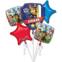 AMSCAN 3272301 Bouquet "Paw Patrol " 5 Folienballons von AMSCAN®