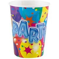 AMSCAN 552523 8 Becher Ballon Party 2 250 ml von AMSCAN®