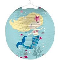 AMSCAN 9903491 Lampion Be a Mermaid, 25 cm von AMSCAN®