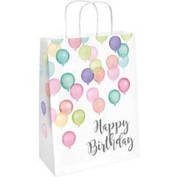 AMSCAN 9903714 2 Geschenktüten Happy Birthday Pastel von AMSCAN®