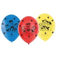 AMSCAN 9903825 6 Latexballons Paw Patrol 23cm von AMSCAN®