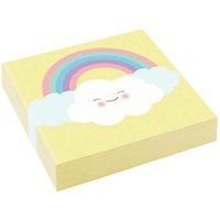 AMSCAN 9904303 20 Servietten Rainbow & Cloud 25x25cm von AMSCAN®