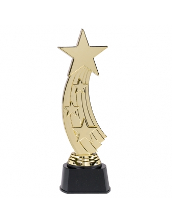 Award Sterne Pokal Party-Deko gold-schwarz 24cm von RIETHMULLER