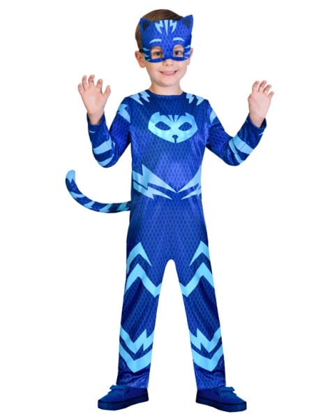 Catboy Kinderkostüm für Jungen PJ Masks Lizenzartikel blau von RIETHMULLER