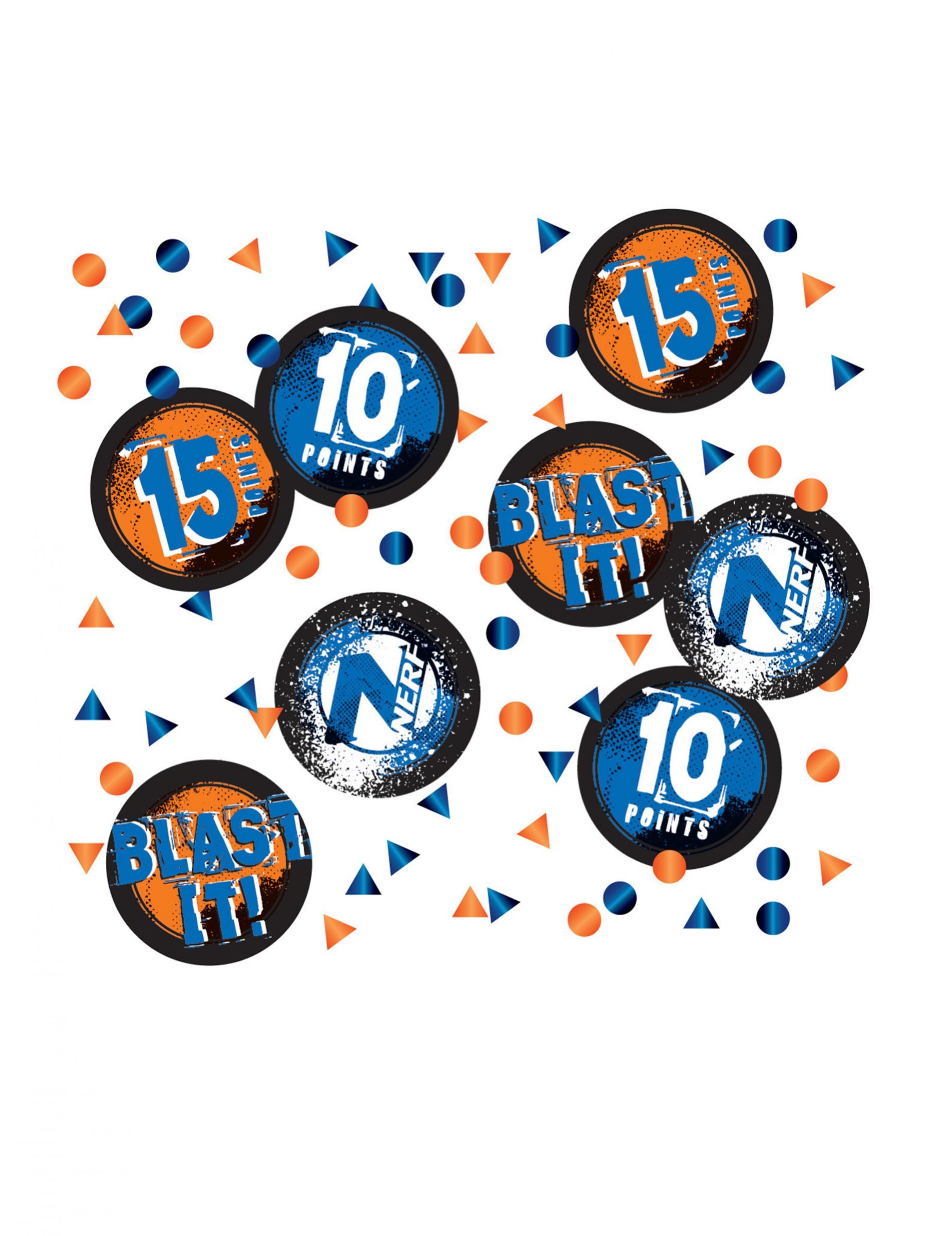 Nerf-Tischkonfetti Partydeko blau-orange 18,1 g Nerf-Tischkonfetti Partydeko blau-orange 18,1 g von AMSCAN