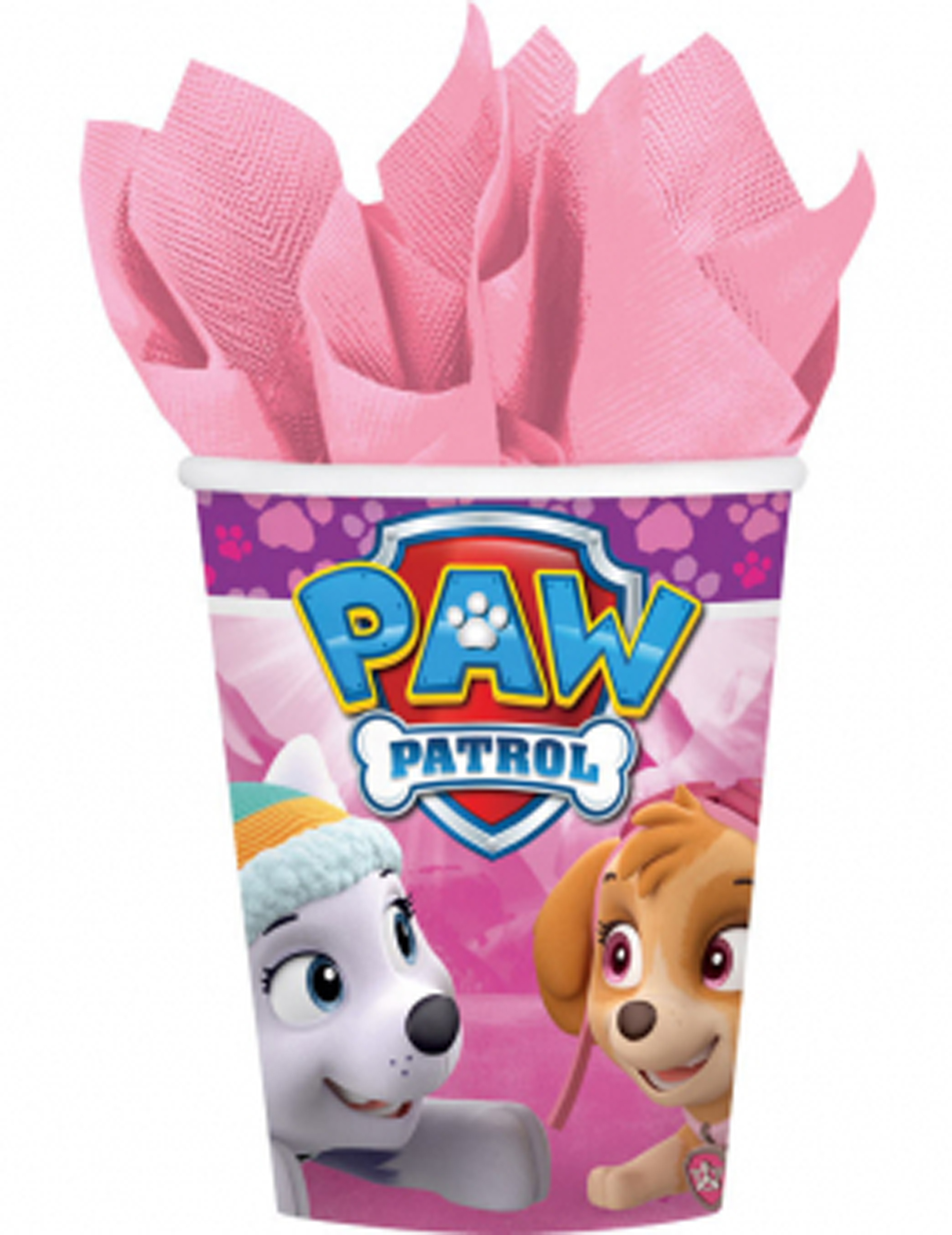 Paw Patrol Partybecher Lizenzware 8 Stück bunt 266ml von RIETHMULLER