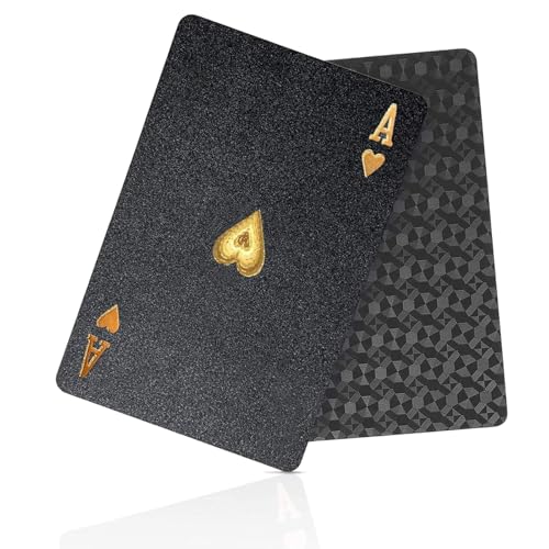 AMSNINK Spielkarten, Poker, Karten, 1 Deck Von Spielkarten Plastik, Skat Karten, Playing Cards, Poker Karten, Wasserfeste Spielkarten, wasserdichte Spielkarten von AMSNINK