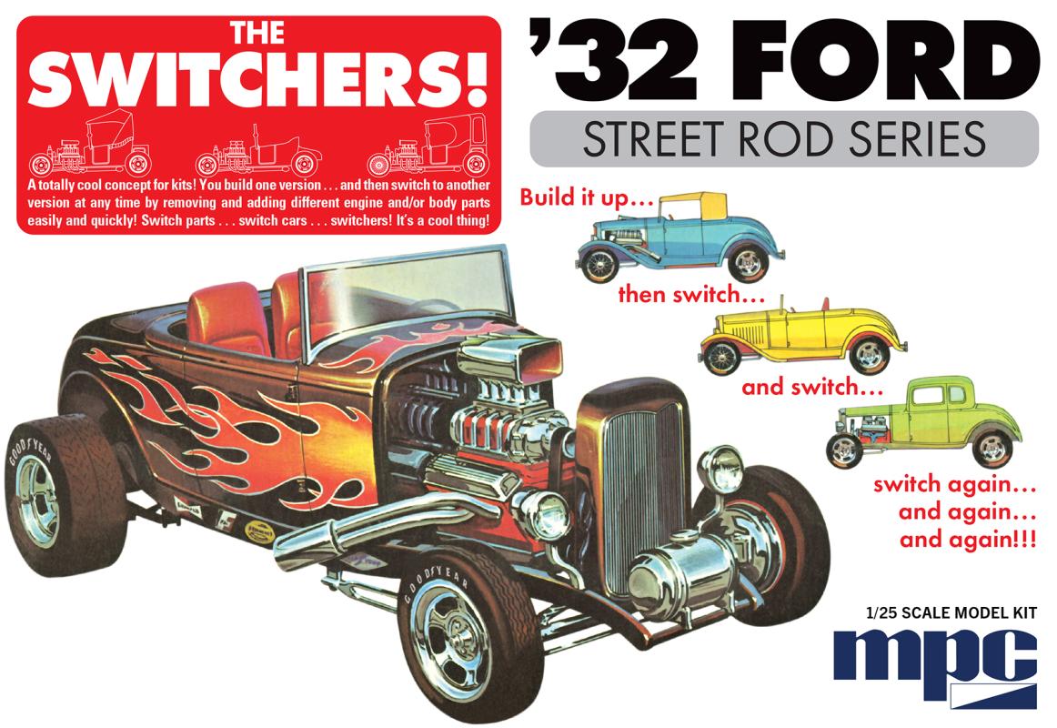 1932 Ford Switchers Roadster/Coupe von AMT/MPC