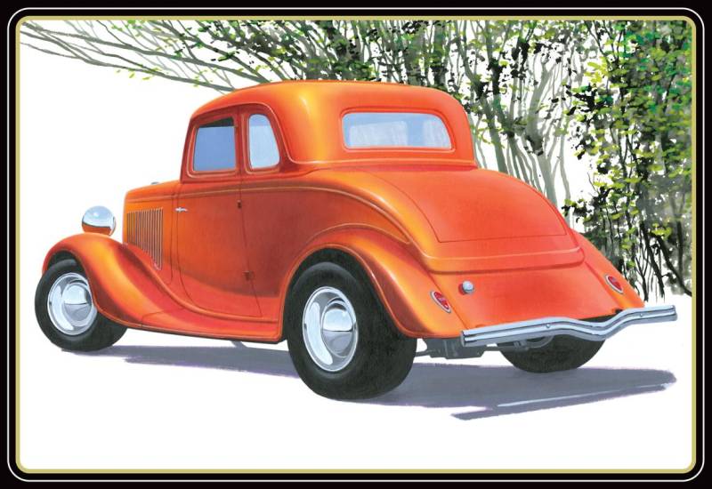 1934 Ford 5-Window Coupe Street Rod von AMT/MPC