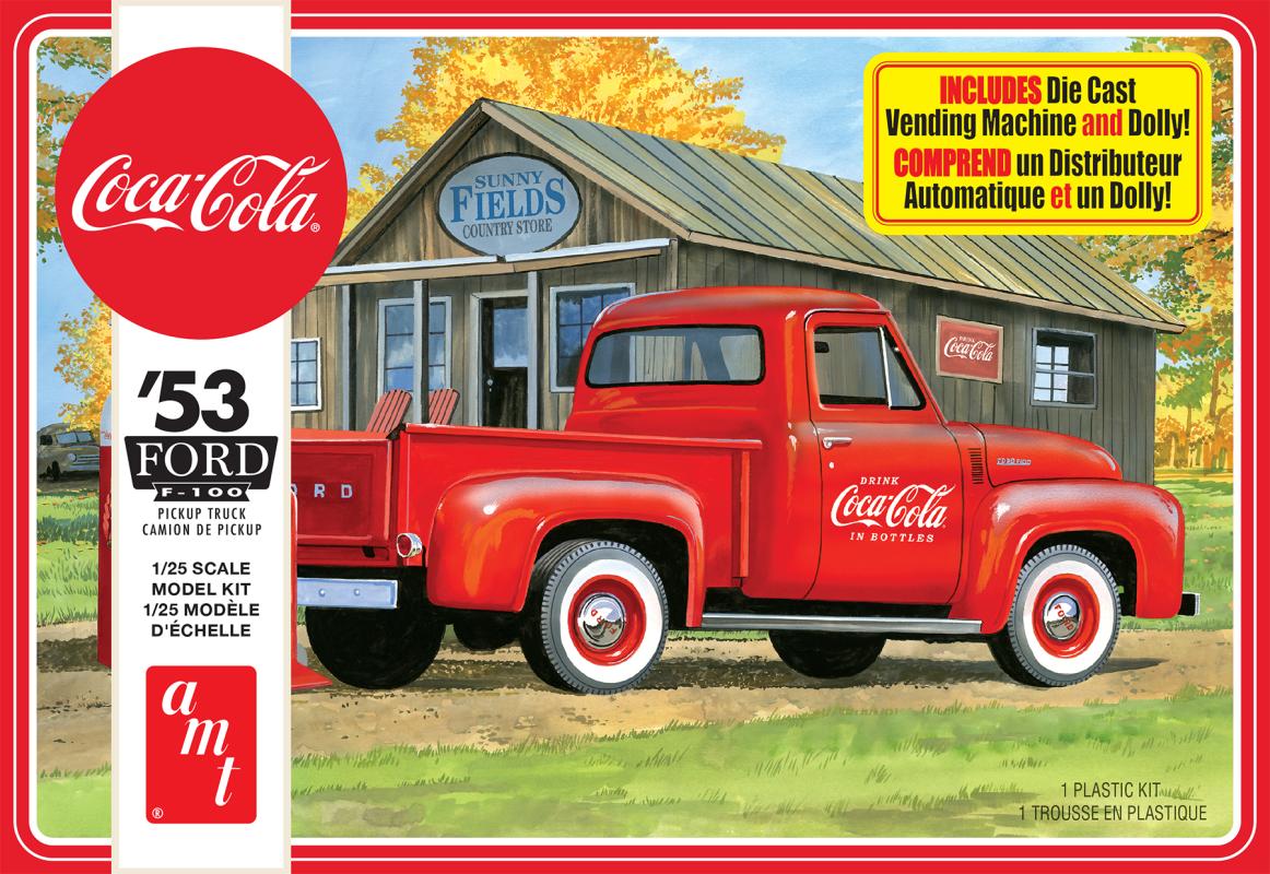 1953 Ford Pickup Coca-Cola von AMT/MPC