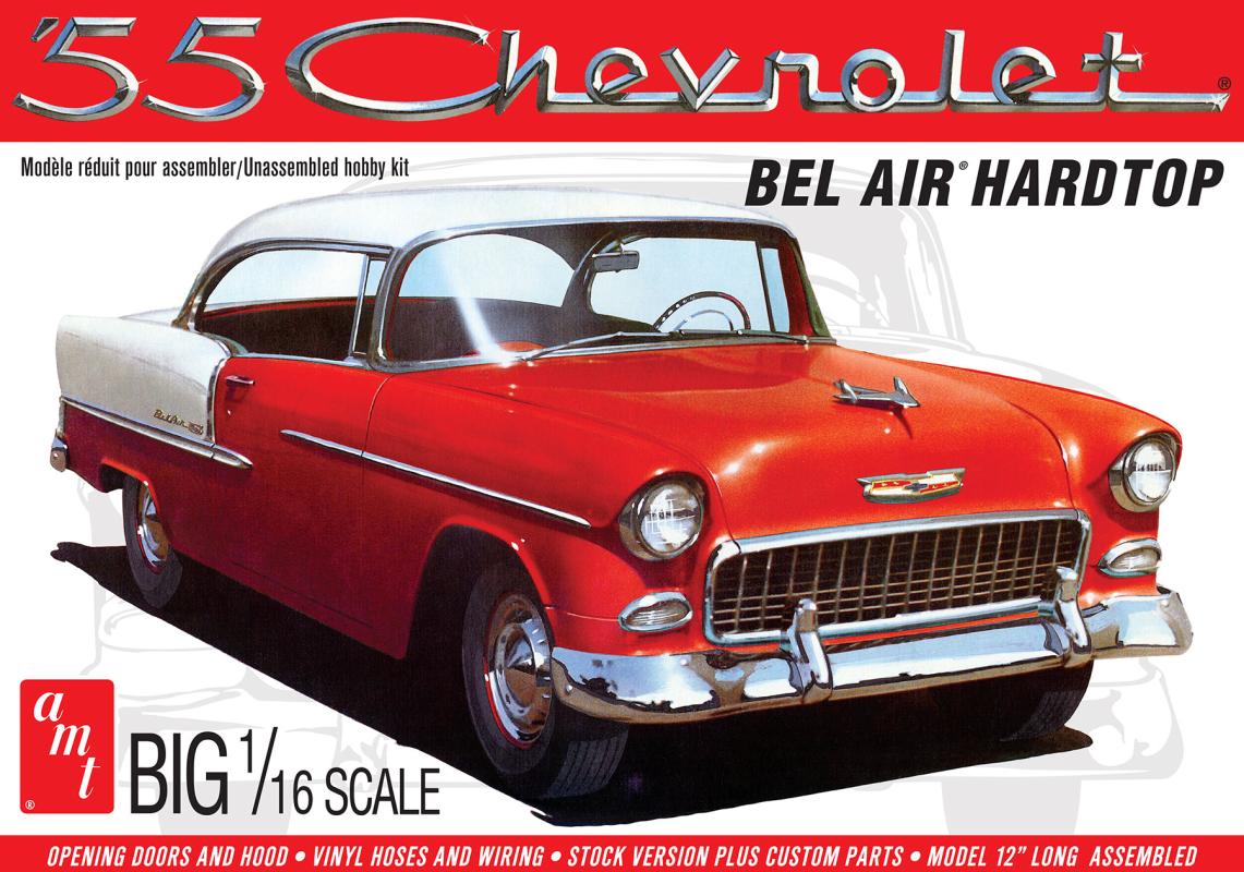 1955 Chevy Bel Air Hardtop von AMT/MPC