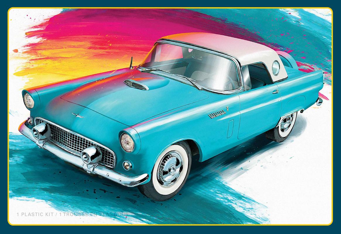 1956er Ford Thunderbird von AMT/MPC