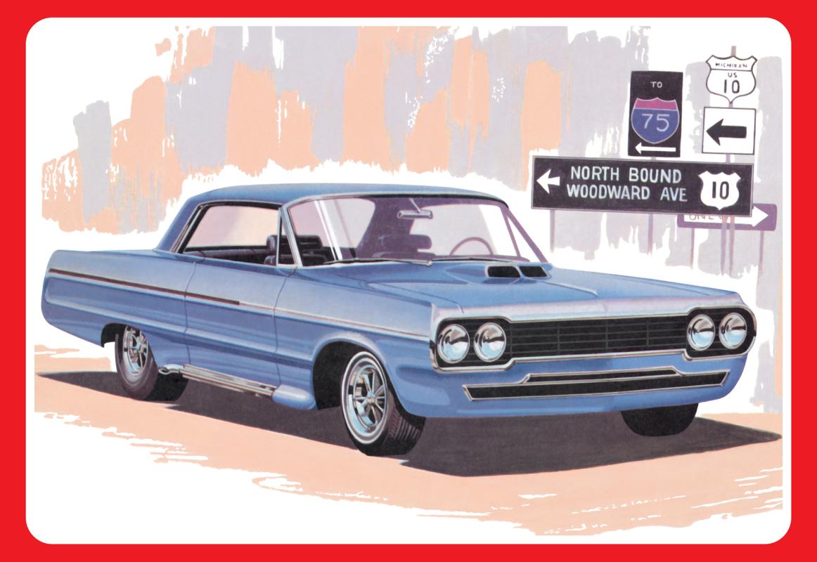 1964 Chevrolet Impala Super Street Rod von AMT/MPC