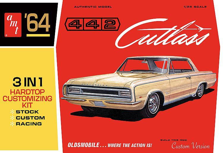 1964er Olds Cutlass 442 von AMT/MPC