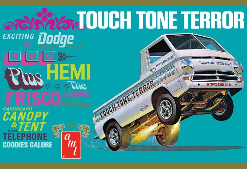 1966 Dodge A100 Pickup Touch Tone Terror von AMT/MPC