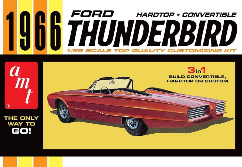 1966er Ford Thunderbird Hardtop von AMT/MPC