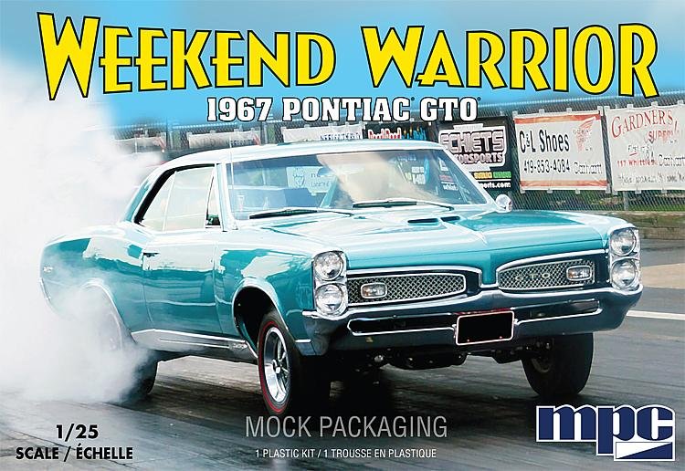 1967er Pontiac GTO, 2T von AMT/MPC