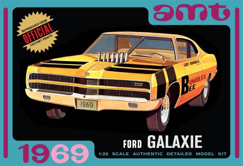 1969 Ford Galaxie Hardtop von AMT/MPC