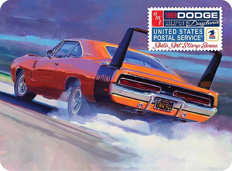 1969er Dodge Charger Daytona USPS von AMT/MPC