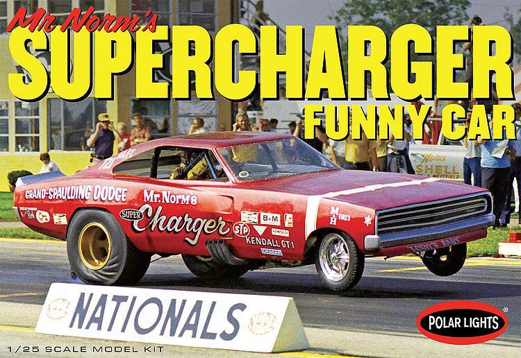 1969er Dodge Charger Funny Car von AMT/MPC