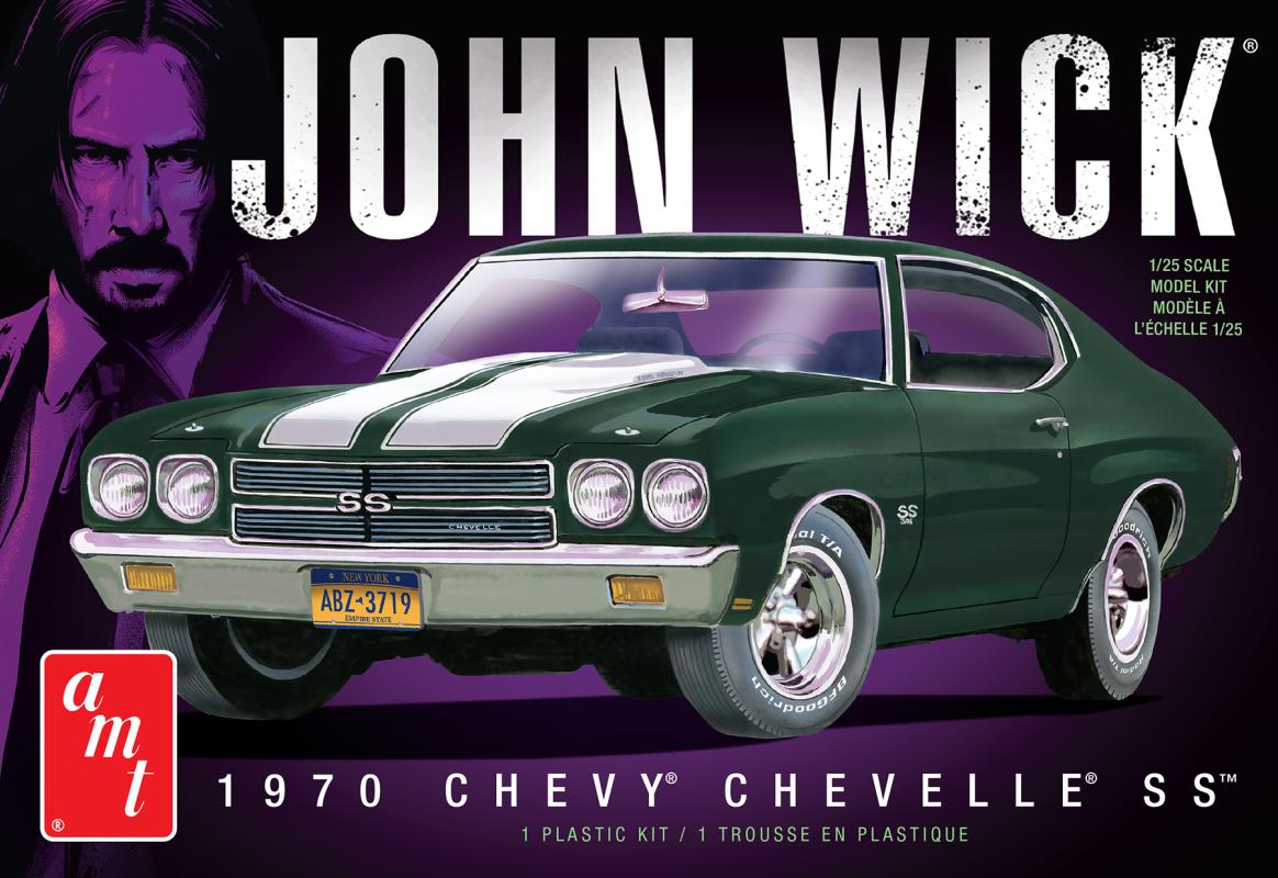 1970 Chevy Chevelle John Wick von AMT/MPC