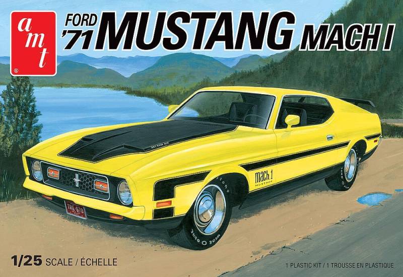 1971er Ford Mustang Mach I von AMT/MPC