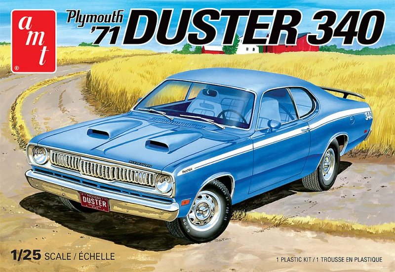 1971er Plymouth Duster 340 von AMT/MPC