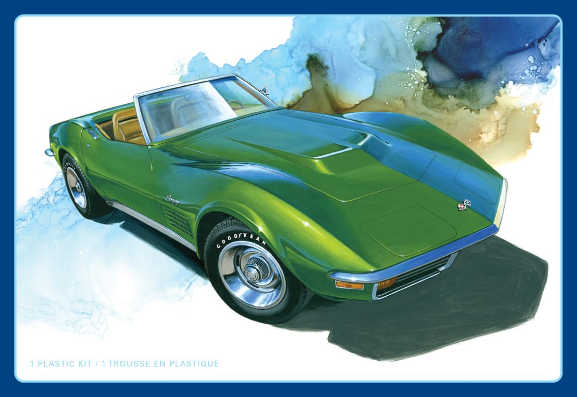 1972 Chevy Corvette Roadster von AMT/MPC