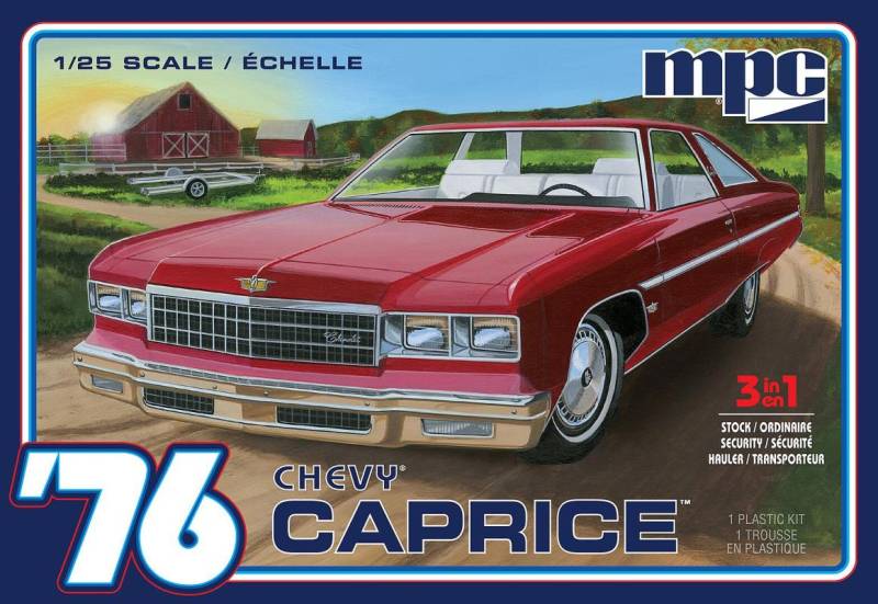 1976er Chevy Caprice von AMT/MPC