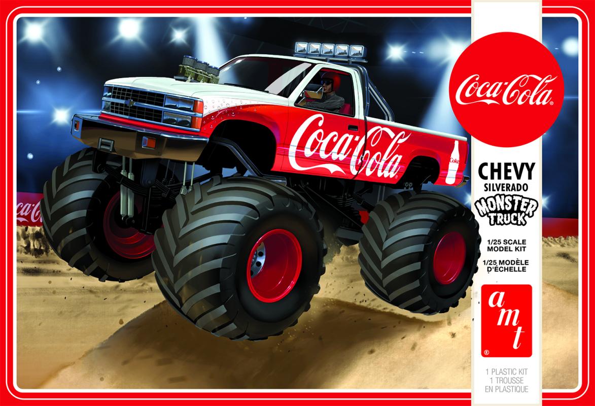 1988 Chevy Silverado Monster Truck Coca-Cola von AMT/MPC