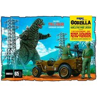 AMT/MPC 590882 1:25 Godzilla Army Jeep von AMT/MPC