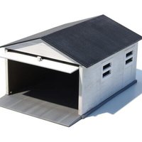 AMT 591361 1:64 Mini-Garage - Steck-Bausatz von AMT/MPC