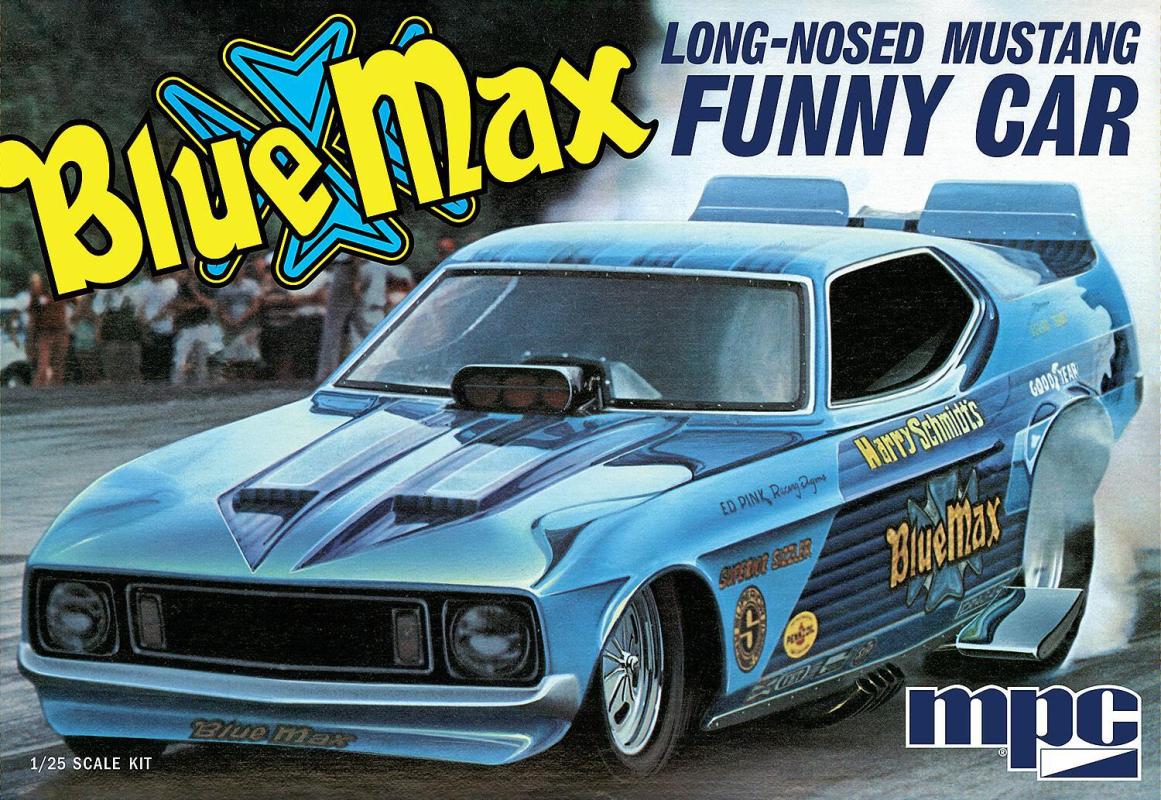 Blue Max long nose Mustang von AMT/MPC