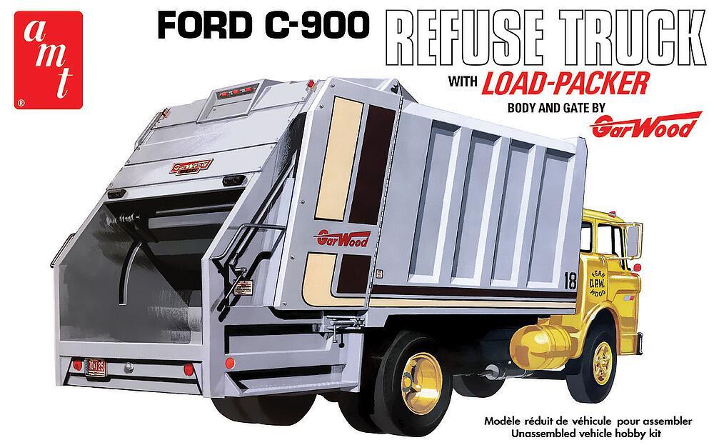 Ford C-600 Gar Wood Müllfahrzeug von AMT/MPC