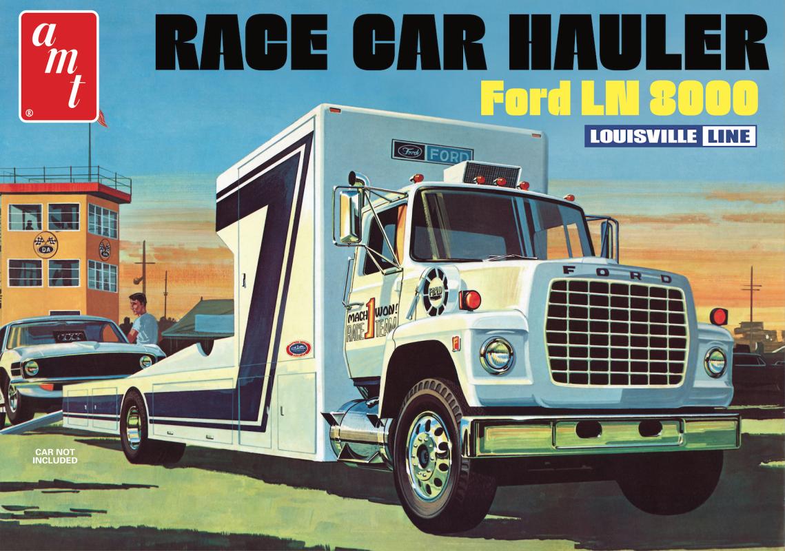 Ford LN 8000 Race Car Hauler von AMT/MPC