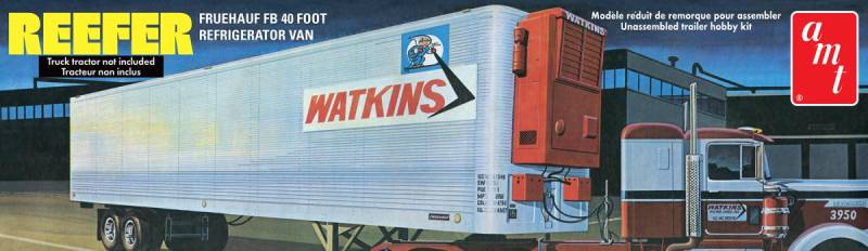 Fruehauf 40' Reefer Trailer Watkins von AMT/MPC