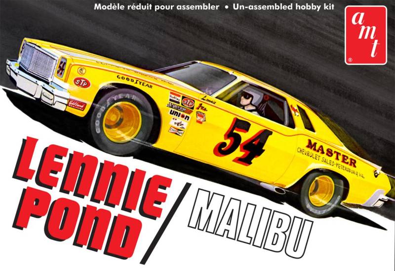 Lennie Pond 1974 Chevy Malibu Stock Car von AMT/MPC